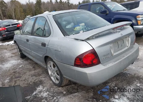 2004 Nissan Sentra Se-R Spec V из США, поврежденный, VIN 3N1AB51D34L489292